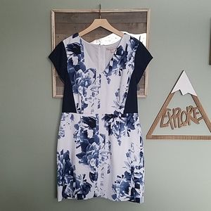 Blue Floral Dress